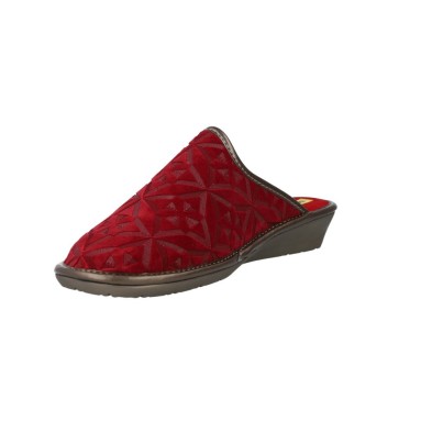 NORDIKAS Zapatillas Casa Mujer Top Line 2165-O Rojo