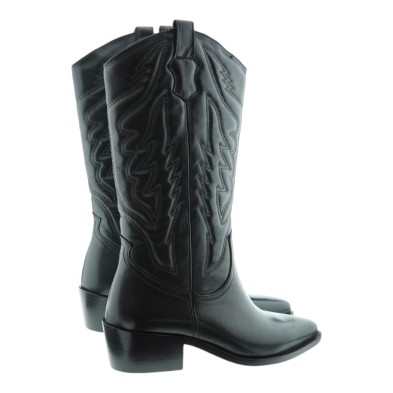 Vexed Botas Tejanas Mujer 7250 Yara Foto 1 Negro